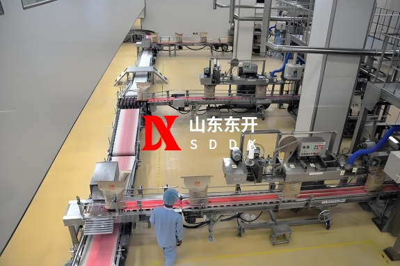 梅花味精包装线